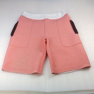 Made in Portugal, Technical Fabric Scuba Neoprene Knit Shorts, Lounge/Casual
